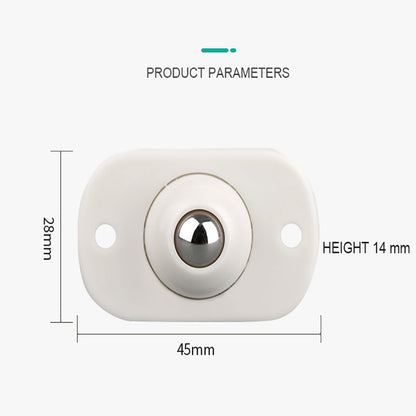 🛋️ 50% OFF — Self-Adhesive 360° Furniture Caster Wheels