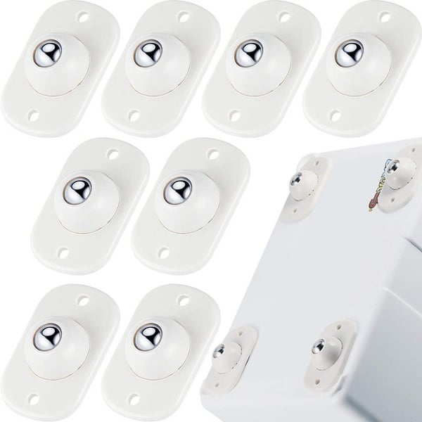🛋️ 50% OFF — Self-Adhesive 360° Furniture Caster Wheels